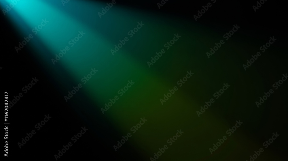 Light beam creating a diagonal volumetric light effect on a black background Light beam creating a diagonal volumetric light effect on a black background