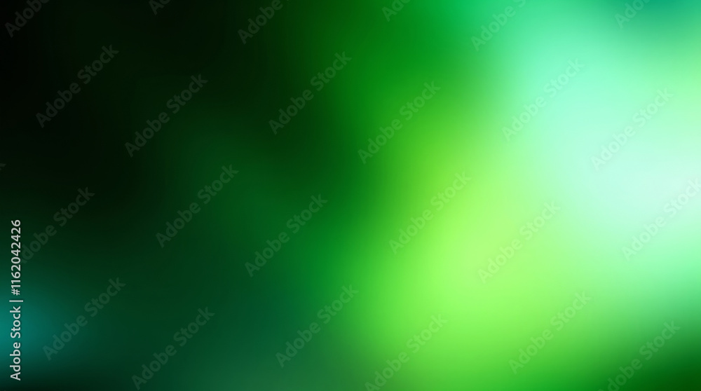 Green and black gradient background creating a moody atmosphere Green and black gradient background creating a moody atmosphere