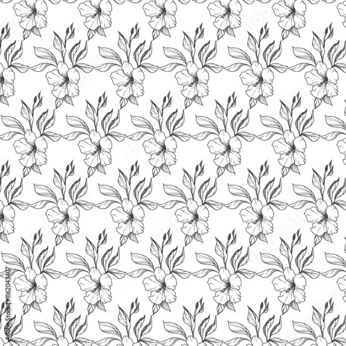 seamless floral background