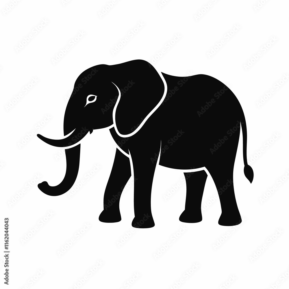 Fototapeta premium elephant illustration