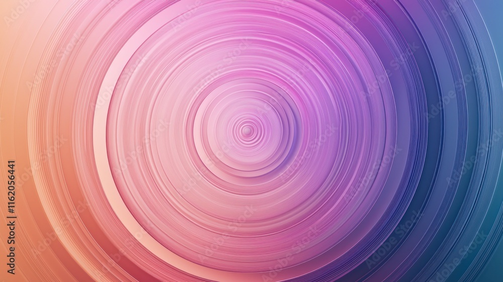 A digital design featuring concentric circles with a gradient effect, symbolizing unity and connection A digital design featuring concentric circles with a gradient effect, symbolizing unity and connection