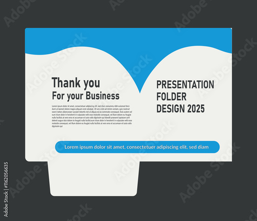 File folder template for keeping Presentation files.