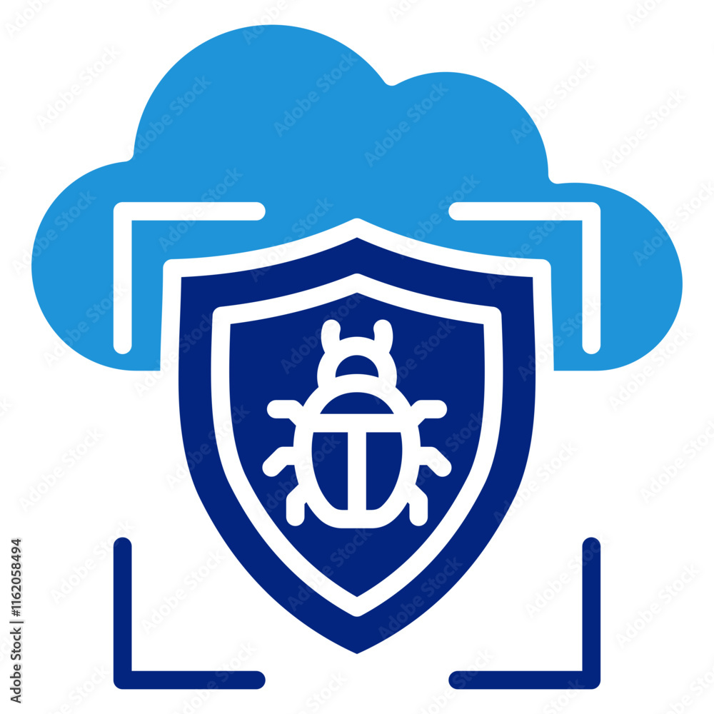 Cloud Threat Intelligence Icon Element For Design Cloud Threat Intelligence Icon Element For Design