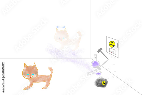 Fotografie This is an experiment in quantum mechanics