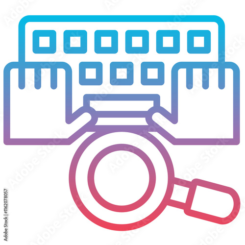 Keylogging Icon