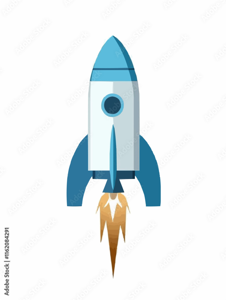 Isolated rocket launch Isolated rocket launch