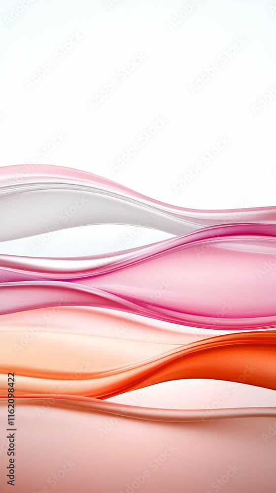 Obraz premium Abstract Waves Background Illustration