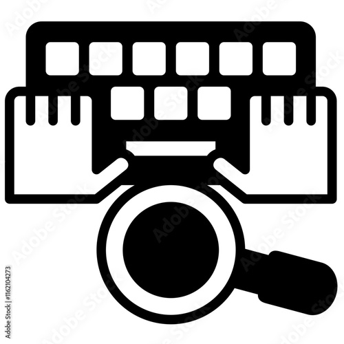 Keylogging Icon
