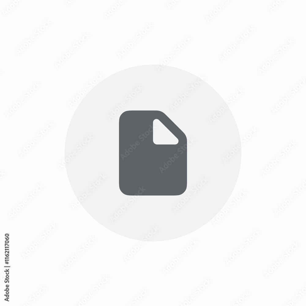 File document blank page empty icon vector sign File document blank page empty icon vector sign