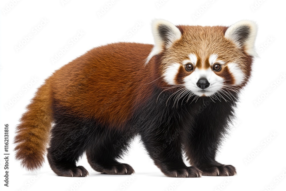Old Red panda and Shining cat 10 years old portrait Old Red panda and Shining cat 10 years old portrait