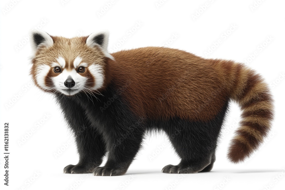 Old Red panda and Shining cat 10 years old portrait Old Red panda and Shining cat 10 years old portrait