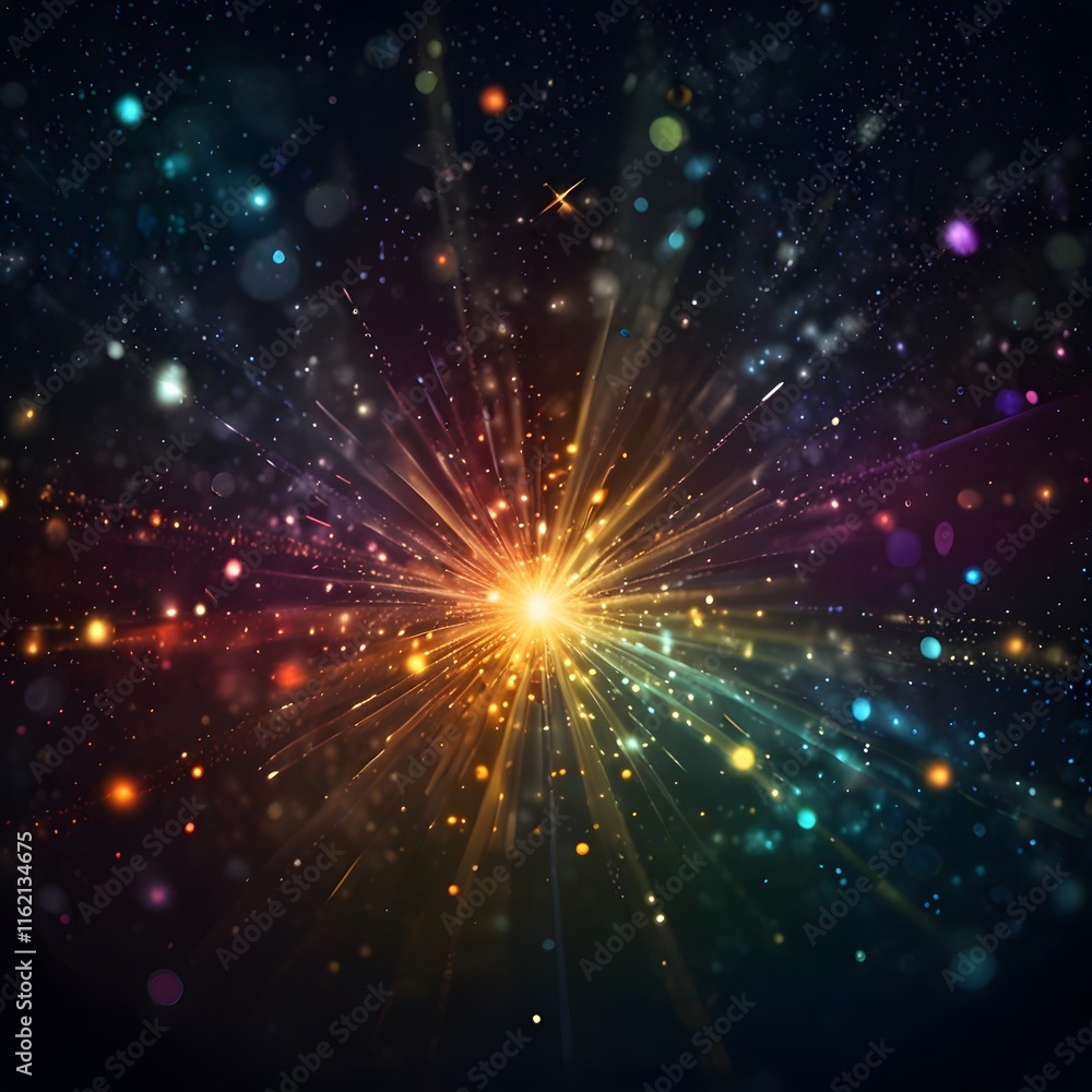 Fototapeta premium Star light background