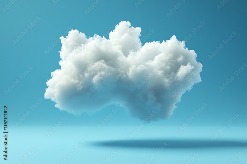 Clouds in the blue sky illustration. Clouds in the blue sky illustration.