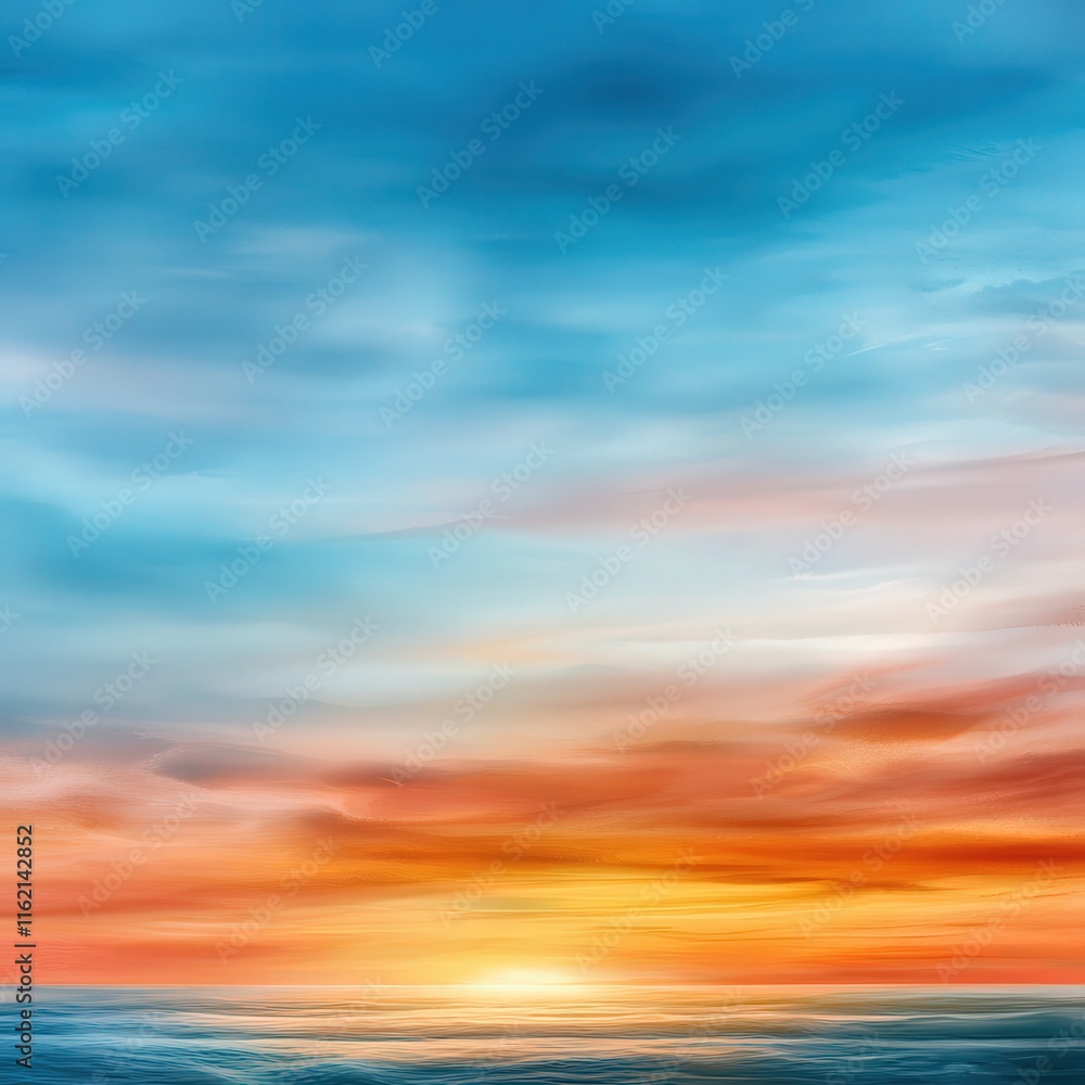 Soft watercolor gradient resembling a sunrise. Soft watercolor gradient resembling a sunrise.