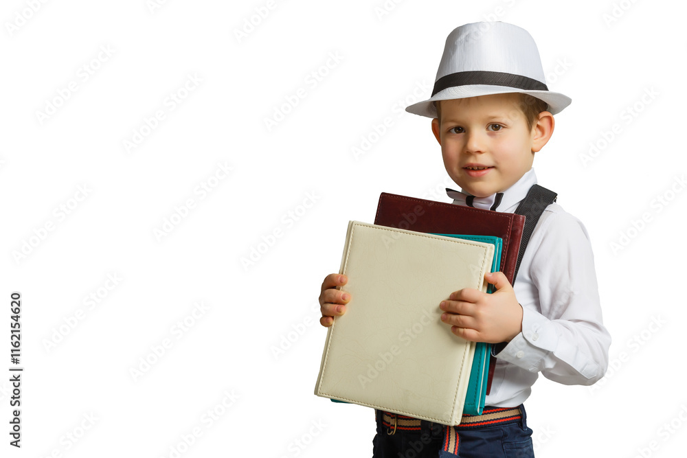 little schoolboy. School concept. Back to School little schoolboy. School concept. Back to School
