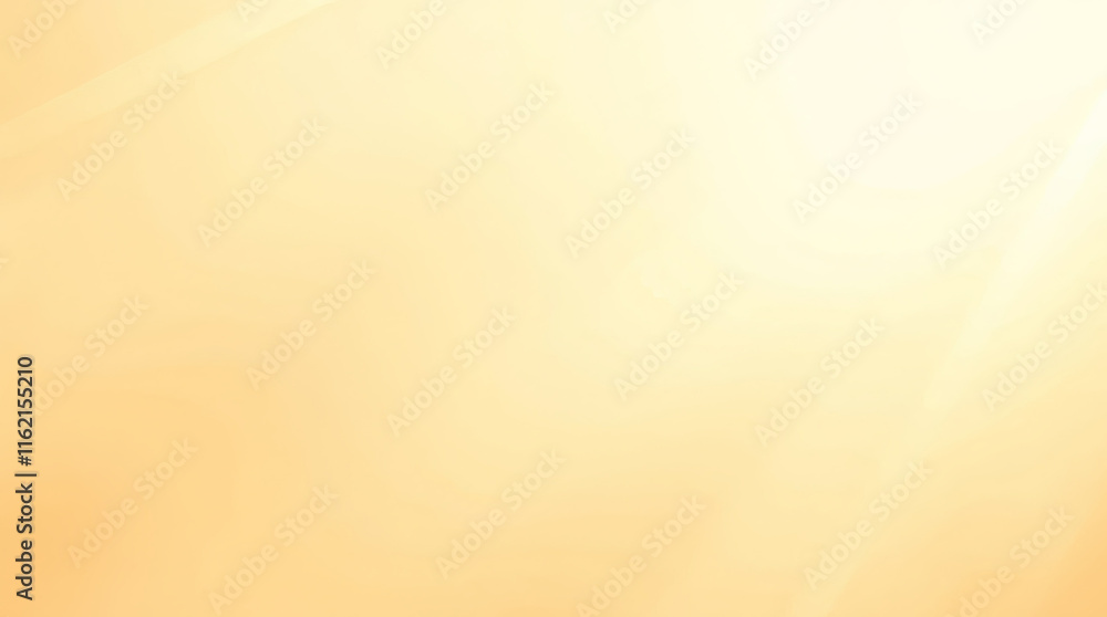Obraz premium Soft golden light rays create an abstract, blurred background