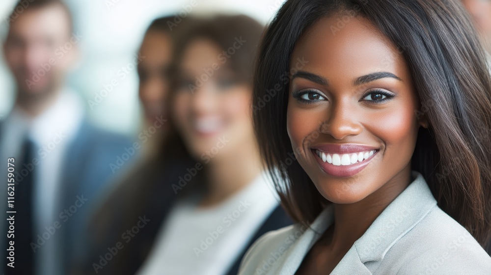 Employees smile during a strategic meeting of a startup of young workers. Employees smile during a strategic meeting of a startup of young workers.