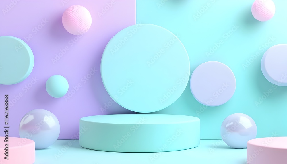 Pastel Dreamland Product Display Pastel Dreamland Product Display