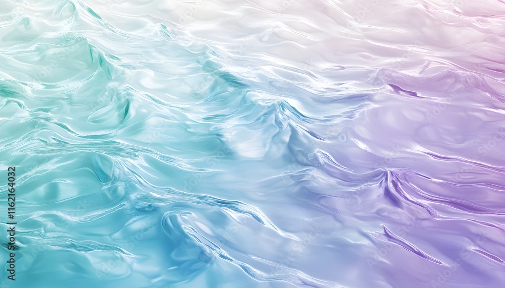 Pastel Dream: Abstract Fluid Art in Serene Teal and Lavender Hues Pastel Dream: Abstract Fluid Art in Serene Teal and Lavender Hues