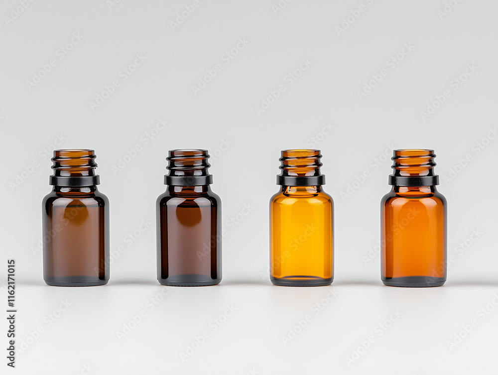 Silver Background with Sealed Essential Oils Set Leaning Forward Silver Background with Sealed Essential Oils Set Leaning Forward