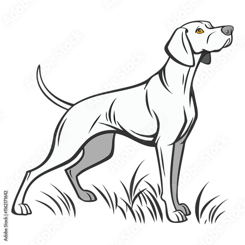 "Vector Illustration of Various Dog Breeds: Diverse and Adorable Canine Species"