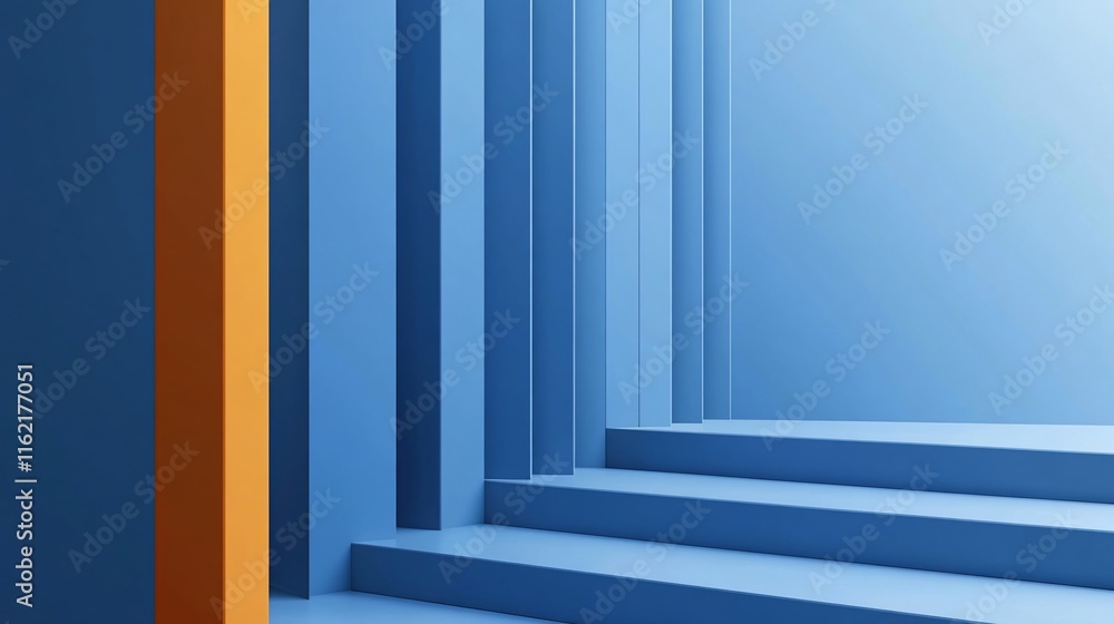 Obraz premium door with wall