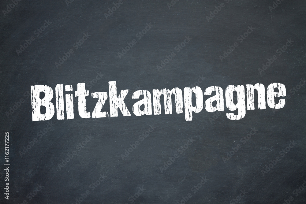 Obraz premium Blitzkampagne 