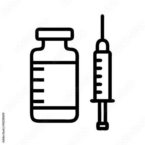 Ai generated vaccination trends and insights healthcare facilities infographic analysis modern environment data-driven perspectives