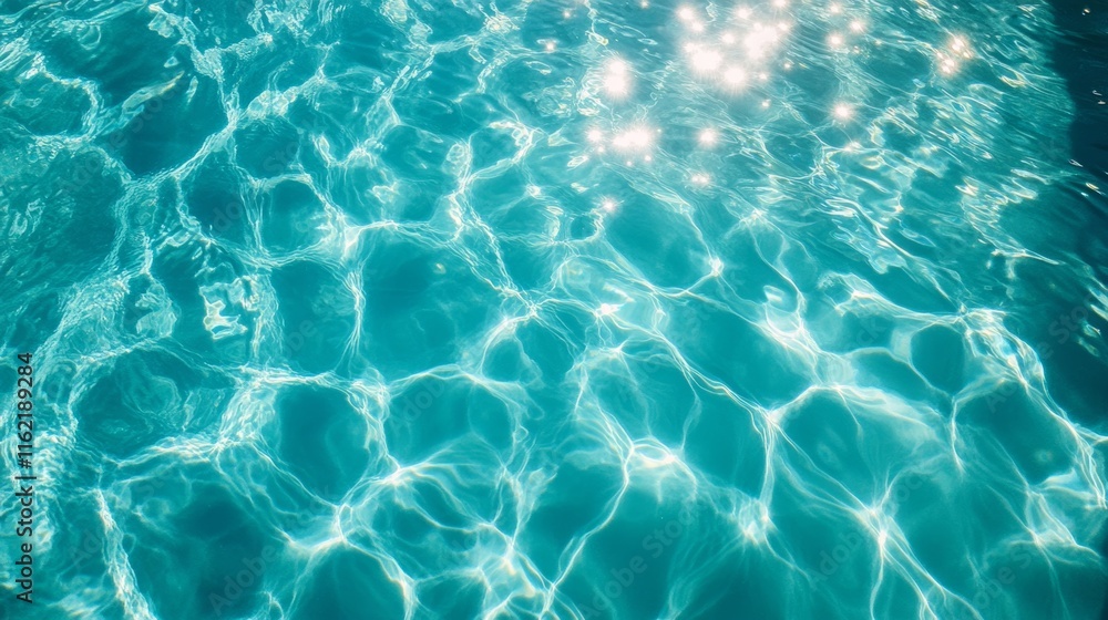 Fototapeta premium Sparkling Aqua Water Texture