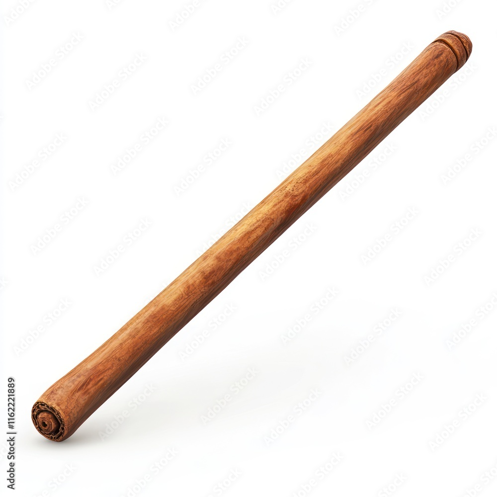 Cinnamon stick Isolated on White Background Generative AI Cinnamon stick Isolated on White Background Generative AI