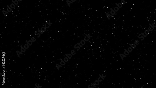 Moving Nebula in Galaxy Video of Space Travel in Lightspeed