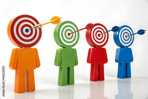 Targeted audience target customer target market concept marketing content transparent png