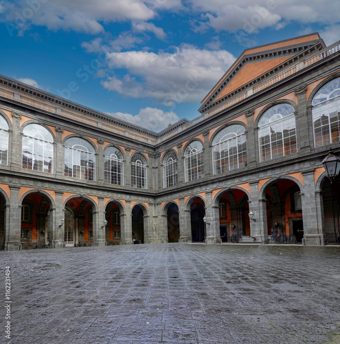Obraz na płótnie Palazzo Reale di Napoli w salonie