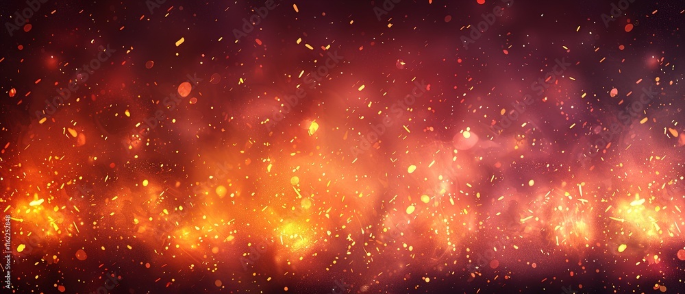 Fototapeta premium Purple orange black grainy gradient background 