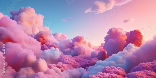 Dreamy pastel clouds  Fantasy worlds imaginative and 