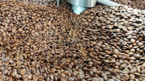 Coffee beans roast 