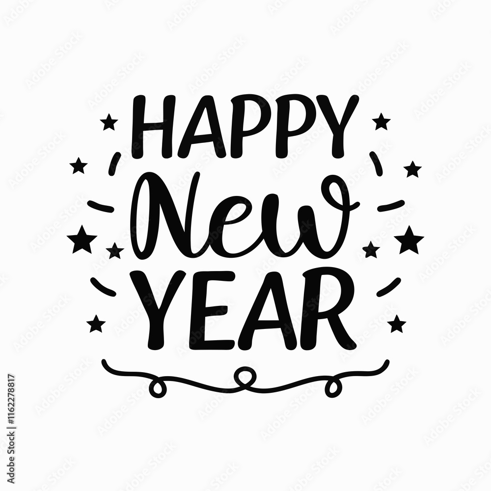 Obraz premium happy New year