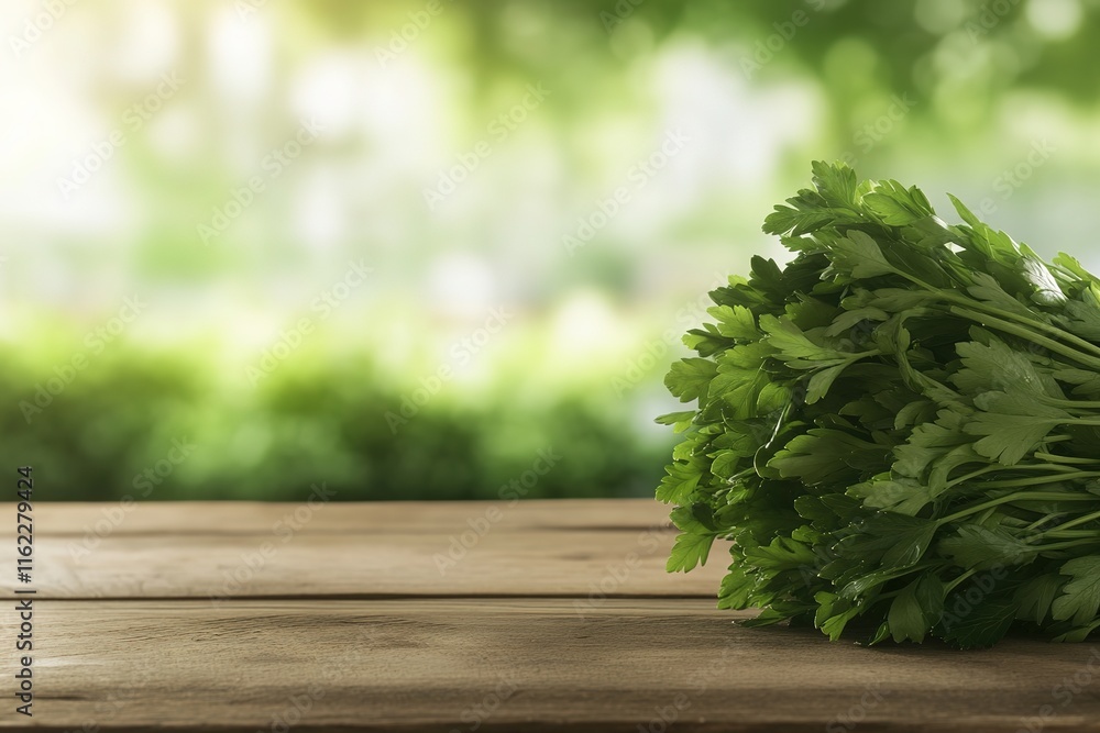 close-up of fresh herbs bundled together on rustic table vibrant greens glowing in soft sunlight close-up of fresh herbs bundled together on rustic table vibrant greens glowing in soft sunlight