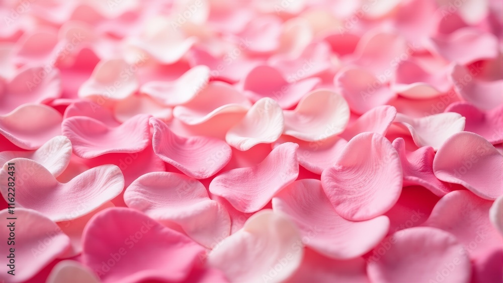 Delicate pink petals blanket the ground, creating a serene and romantic atmosphere Delicate pink petals blanket the ground, creating a serene and romantic atmosphere
