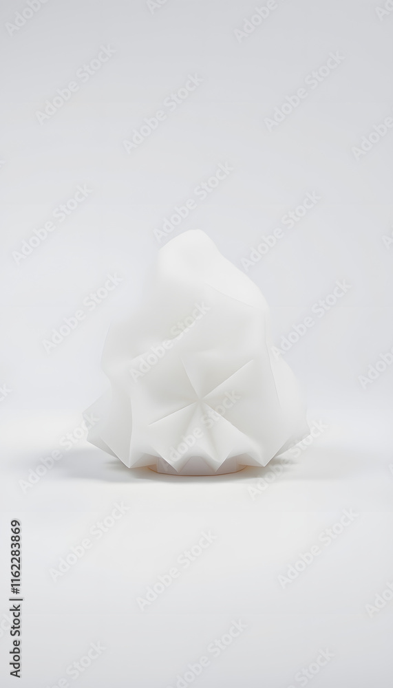 Shaving foam isolated on white background. Full Depth of field. Focus stacking. PNG, origami Shaving foam isolated on white background. Full Depth of field. Focus stacking. PNG, origami