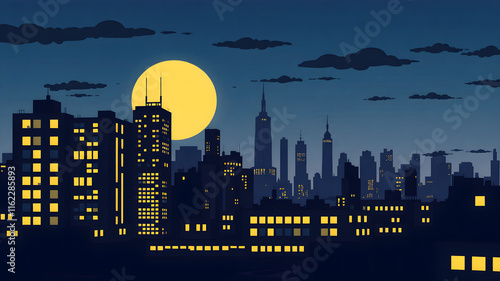 city at night