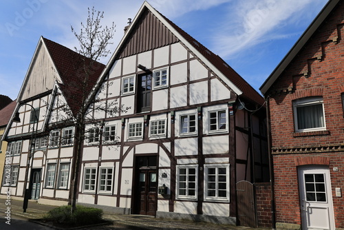 Blick in die Altstadt von Rheda-Wiedenbrück in Nordrhein-Westfalen photo