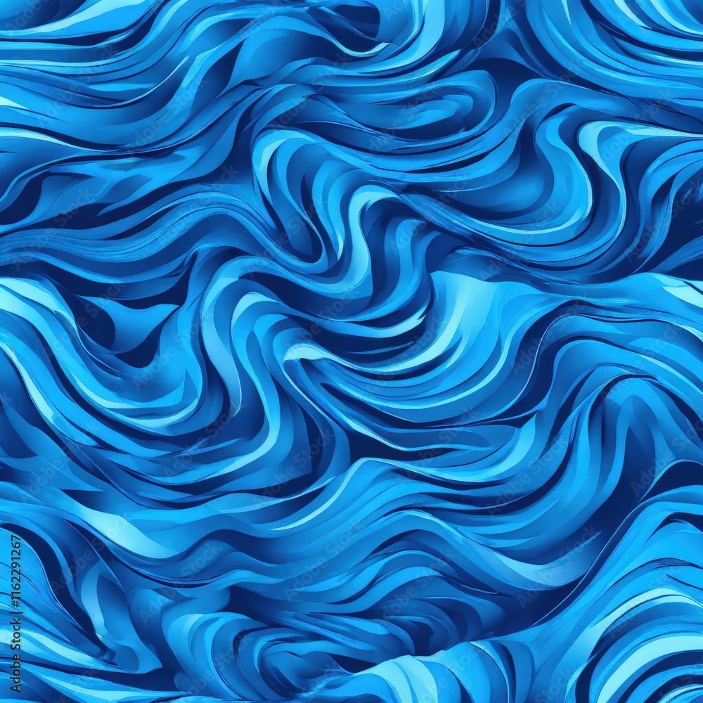 the AI Image Generator, Blue Swirls Creating a Captivating Wave Pattern the AI Image Generator, Blue Swirls Creating a Captivating Wave Pattern