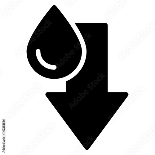 droplet solid icon	
