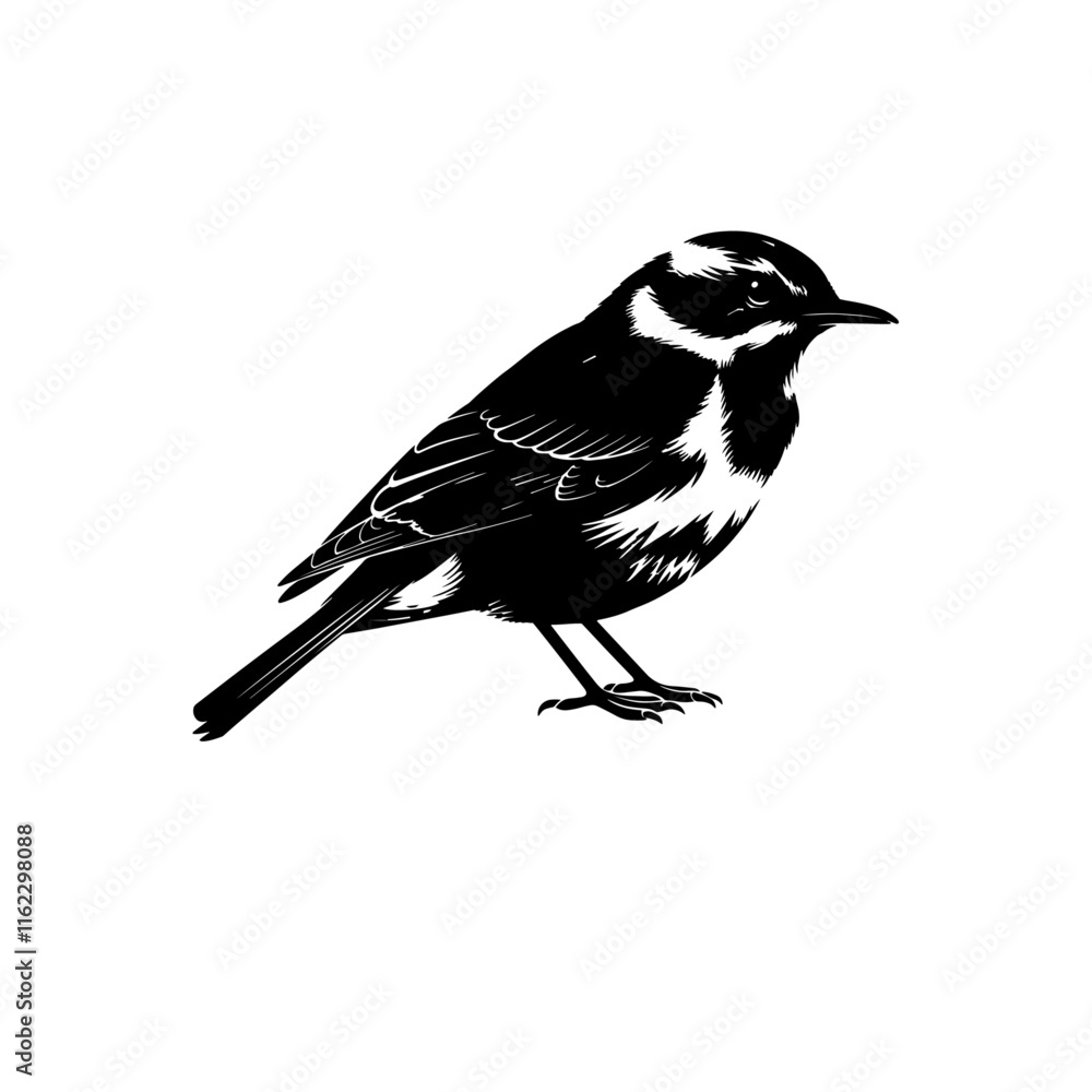 A striking black and white illustration of a bird, perfect for adding a touch of nature to your designs Vector. Detailed Sparrow Art in Silhouette Style.Bright and airy sparrow bird silhouette A striking black and white illustration of a bird, perfect for adding a touch of nature to your designs Vector. Detailed Sparrow Art in Silhouette Style.Bright and airy sparrow bird silhouette
