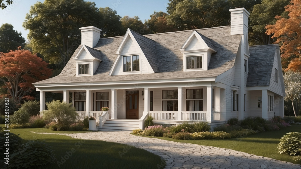 Cape Cod Architecture house Cape Cod Architecture house