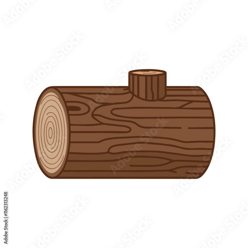 Wooden logs icon, isometric 3d style Pro Vector.
Rotten Tree Bark- Tree rotten bark roll isolated on white background.wooden stub log isolated on white transparent background
