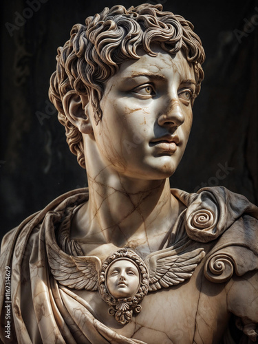 Statue of Roman Emperor photo