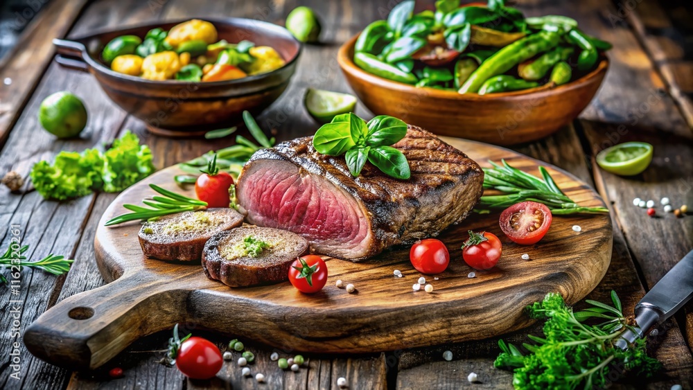 Delicious Homemade Steak & Roasted Vegetables Delicious Homemade Steak & Roasted Vegetables