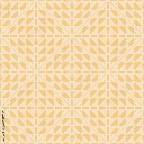 Pattern with crochet granny square wallpaper handmade decorative art design print